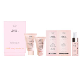 Black Baccara travel set for hair and scalp care - Miriam Quevedo