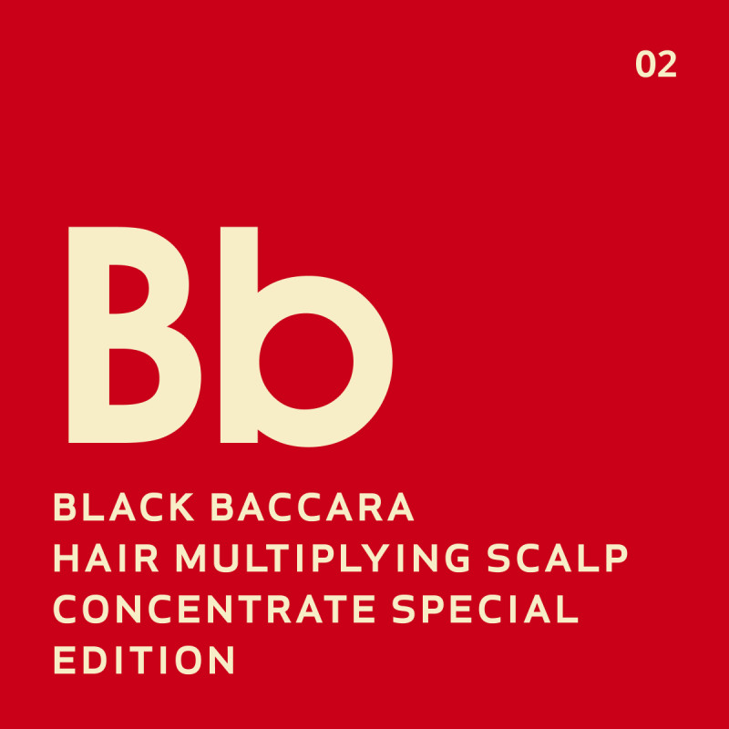 BLACK BACCARA Hair Multiplying Scalp Concentrate Special Edition