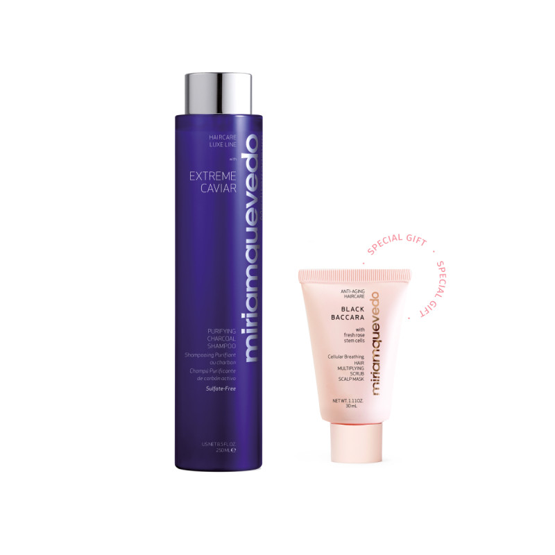 EXTREME CAVIAR Purifying Charcoal Shampoo