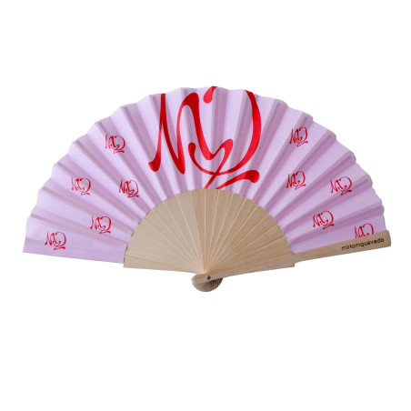 Iconic Pink Fan MIRIAM QUEVEDO