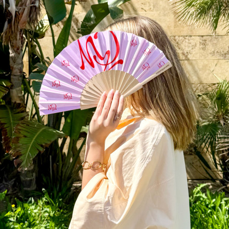 Iconic Pink Fan MIRIAM QUEVEDO