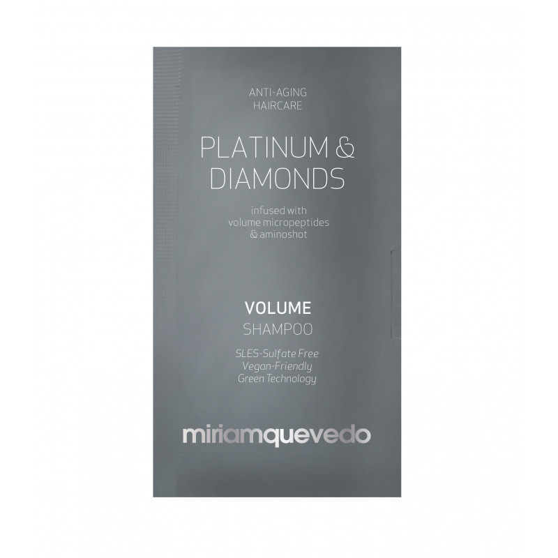 Platinum & Diamonds Volume Shampoo Muestra MIRIAM QUEVEDO