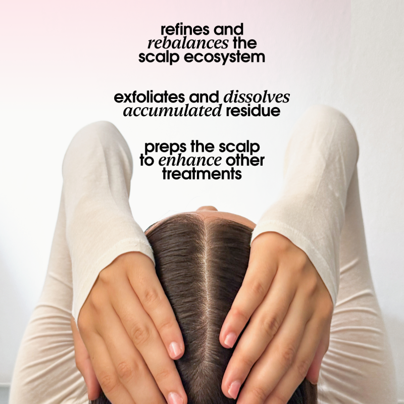 BLACK BACCARA HAIR MULTIPLYING RENEWAL SCALP PEELING