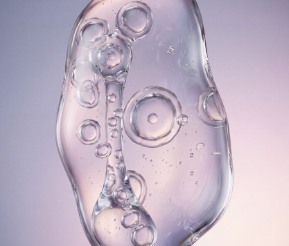 Encapsulated Swiss Glacial Water
