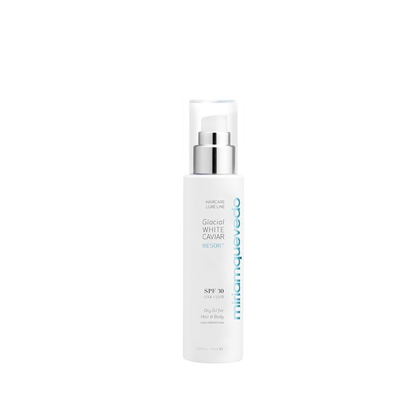 GLACIAL WHITE CAVIAR RESORT SPF30 DRY OIL FOR HAIR AND BODY GLACIAL WHITE CAVIAR RESORT SPF30 DRY OIL FOR HAIR AND BODY