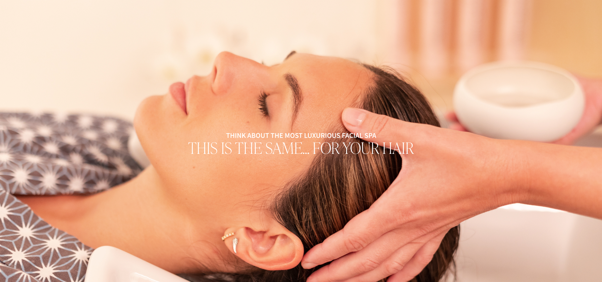 scalp massage, hair spa